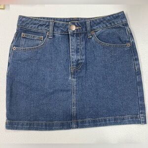Forever 21 Blue Mini Skirt Casual